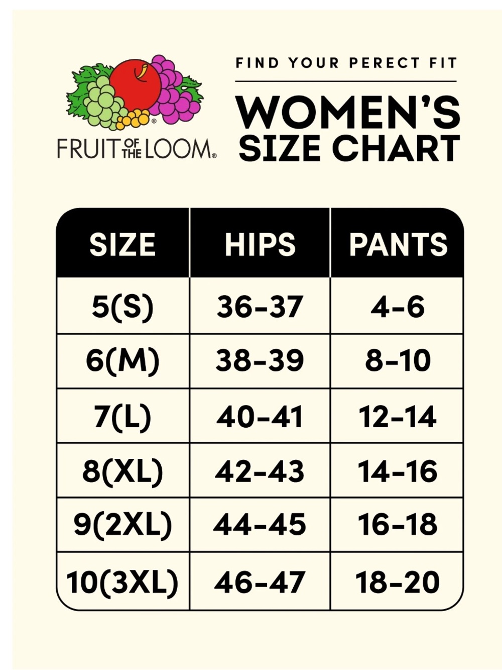 Fruit of the Loom Women's Seamless Underwear 6-Pack, Size 9 - Picture 3 of 7